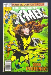 Uncanny X-Men #135 (1980) - [KEY] 2nd App Dark Phoenix, 1st Sen. Kelly - FN/VF