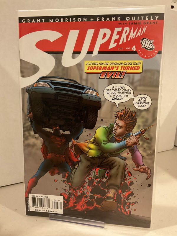 All-Star Superman #4  2006  9.0 (our highest grade)