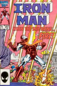 Iron Man (1st Series) #207 VF/NM; Marvel | save on shipping - details inside