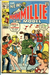 Millie The Model #179 1970-dance cover- fashion page-VG
