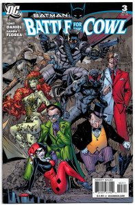 Battle for the Cowl #1-3 (complete series) + Man-Bat One-Shot Tie-in! 2009 VF/NM