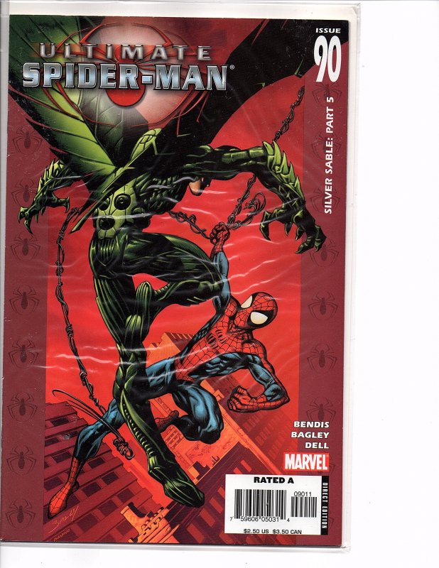 Marvel Comics Ultimate Spider-man #90 Mark Bagley Art Ultimate X-men