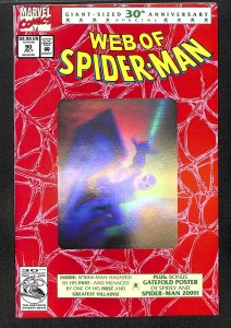Web of Spider-Man #90 Hologram Cover!