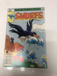 Smurfs (1982) # 2 (VF) Canadian Price Variant • CPV • Marvel Universe • Peyo