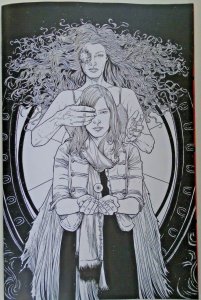 Red Mother #1 Black and White Variant