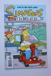 Simpsons Comics #129 (2007) Homer Simpson NM