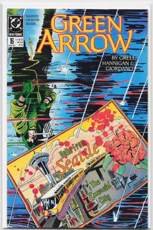 Green Arrow #16 (1989) Green Arrow