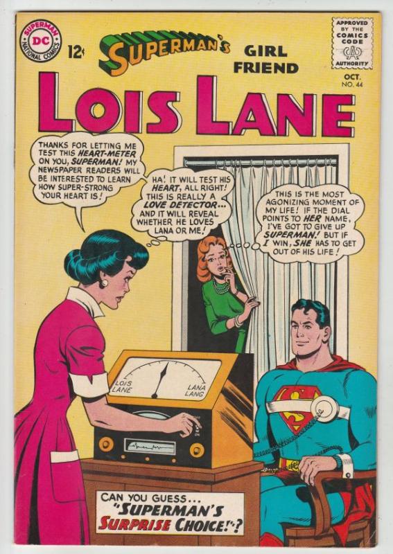 Superman's Girlfriend Lois Lane #44 (Oct-63) VF/NM High-Grade Superman, Lois ...