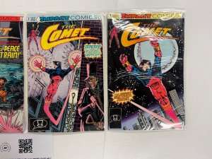 4 The Comet Impact Comic Books # 1 2 3 4 25 JS61