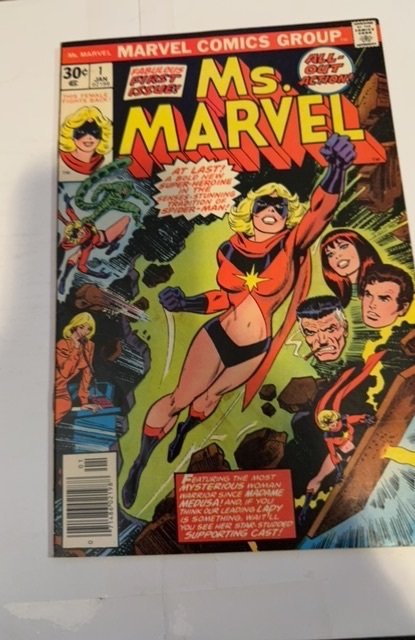 Ms. Marvel #1 (1977)solo series Premier