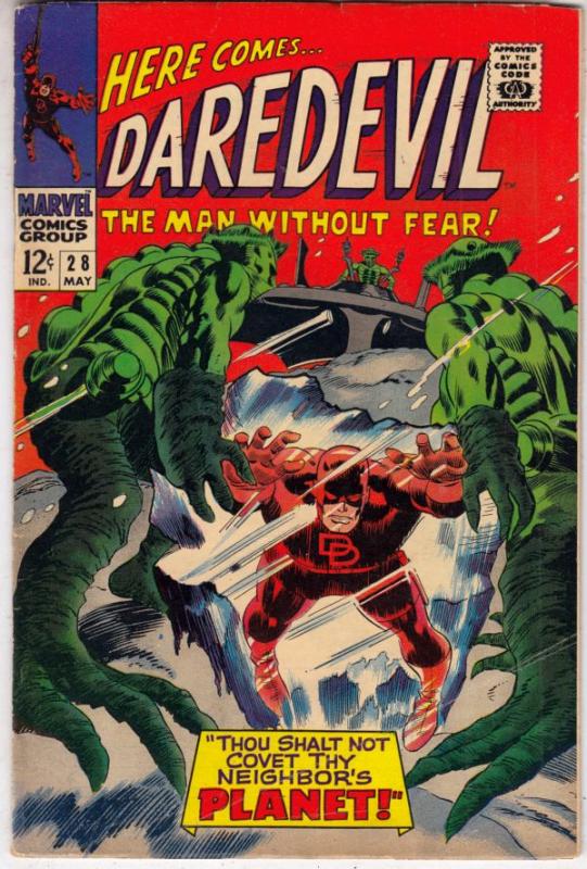 Daredevil #28 (May-67) FN+ Mid-High-Grade Daredevil