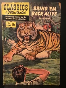 Classics Illustrated #104 (1953) Good 2.0 HRN 133