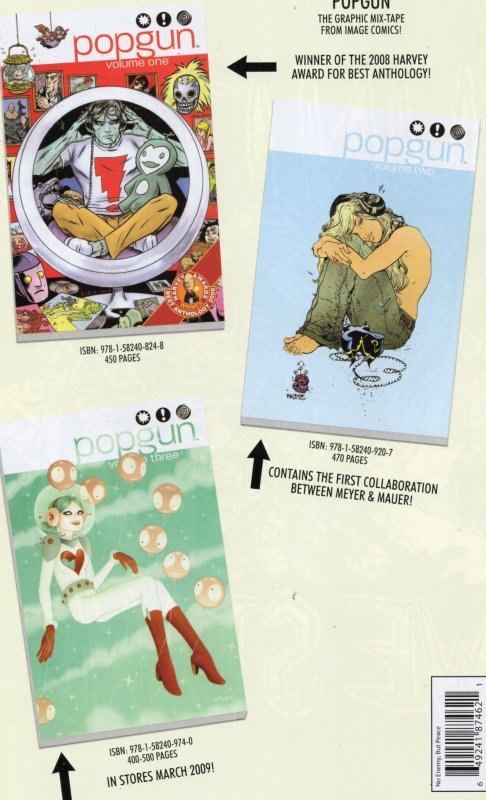 No Enemy, But Peace (2008)One Shot Machine Gun Bob Comic Book Grade VF/NM 9.0