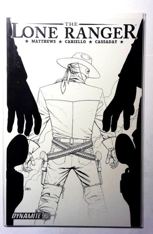 The Lone Ranger #18 B (2009) Dynamite Entertainment Var 1st Print Comic Book