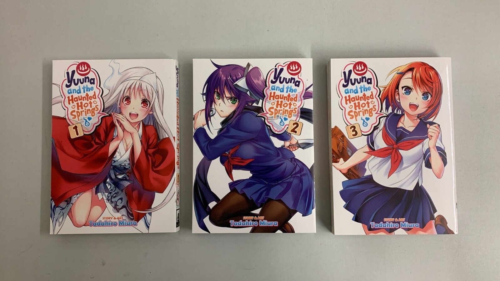 MANGA Yuuna and the Haunted Hot Springs 1-3 TP by Tadahiro Miura