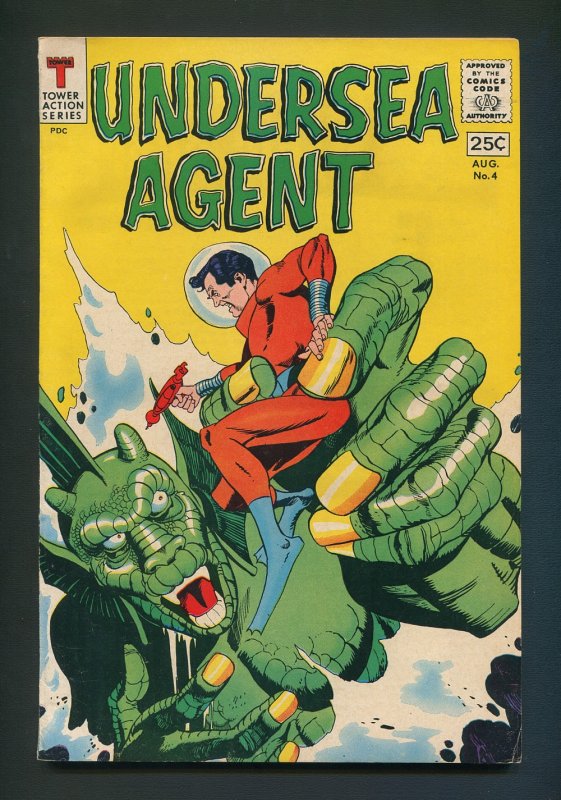 Undersea Agent #4 / 7.5 VFN-  August 1966