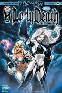 Lady Death Sacrificial Annihilation #2 2022 Bernard Cover A Coffin Comics EB14