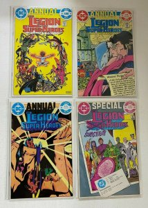 Legion of Super-Heroes lot #1-3 + ANN (2nd series) 8.0 VF (1982-85)