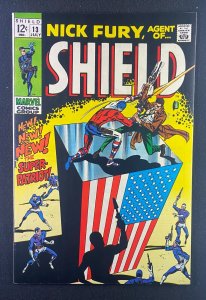 Nick Fury, Agent of SHIELD (1968) #13 VF- (7.5) Herb Trimpe