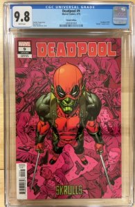 Deadpool #9 Variant Cover (2019) CGC 9.8