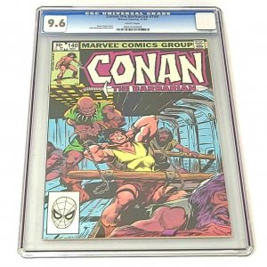 Conan the Barbarian #140 CGC 9.6 NM+ John Buscema Cover Giant Spiders Nautical