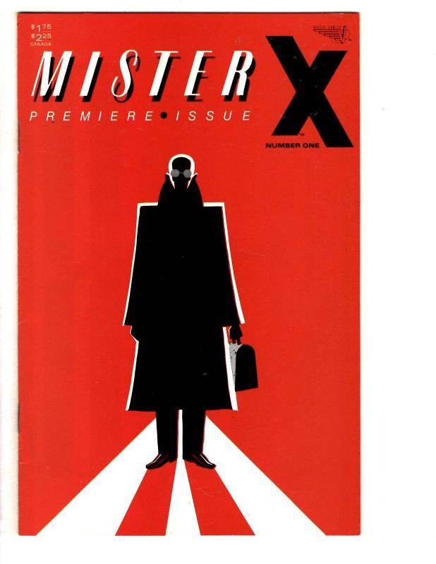 7 Mister X Vortex Comic Books 1 3 4 5 6 7 8 Dean Motter Paul Rivoche