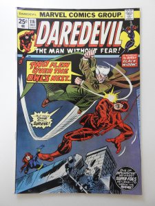 Daredevil #116 (1974) vs The Owl! MVS Intact!! Sharp VF Condition!