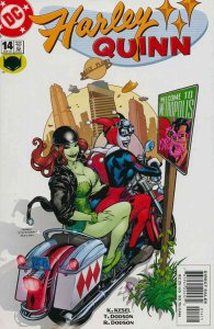 Harley Quinn #14 VF/NM ; DC | Terry Dodson Poison Ivy Motorcycle