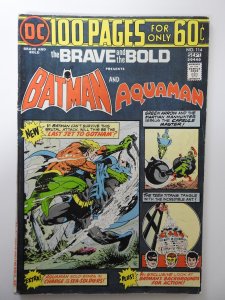 The Brave and the Bold #114 (1974) VG Condition 1 in spine split