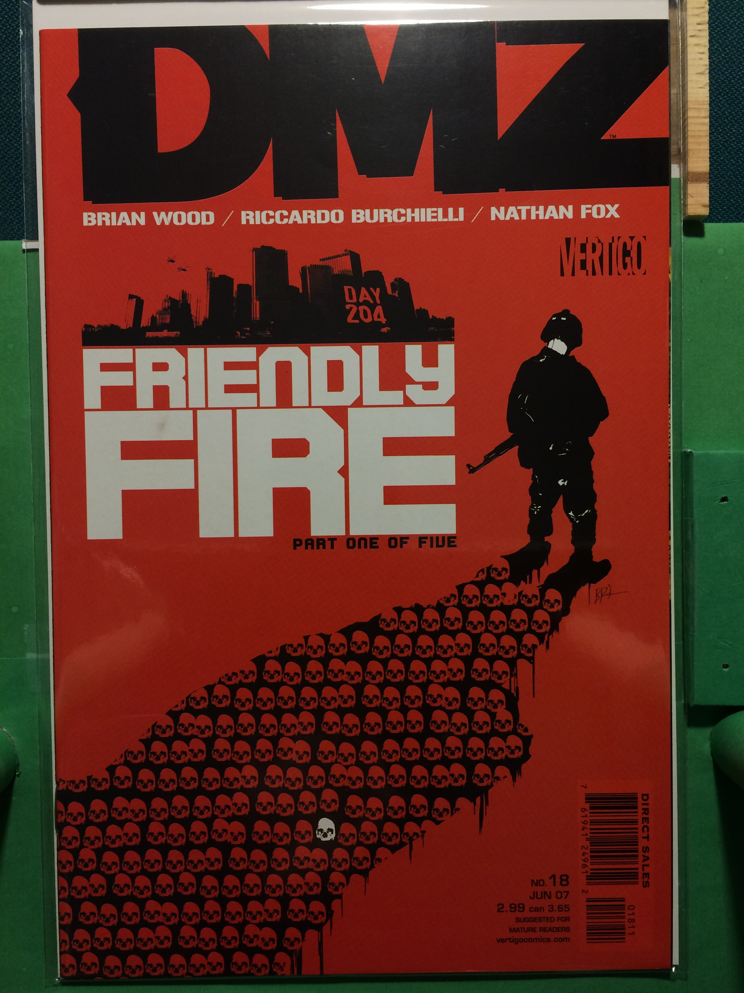 Dmz 18 Friendly Fire 1 Of 5 Hipcomic