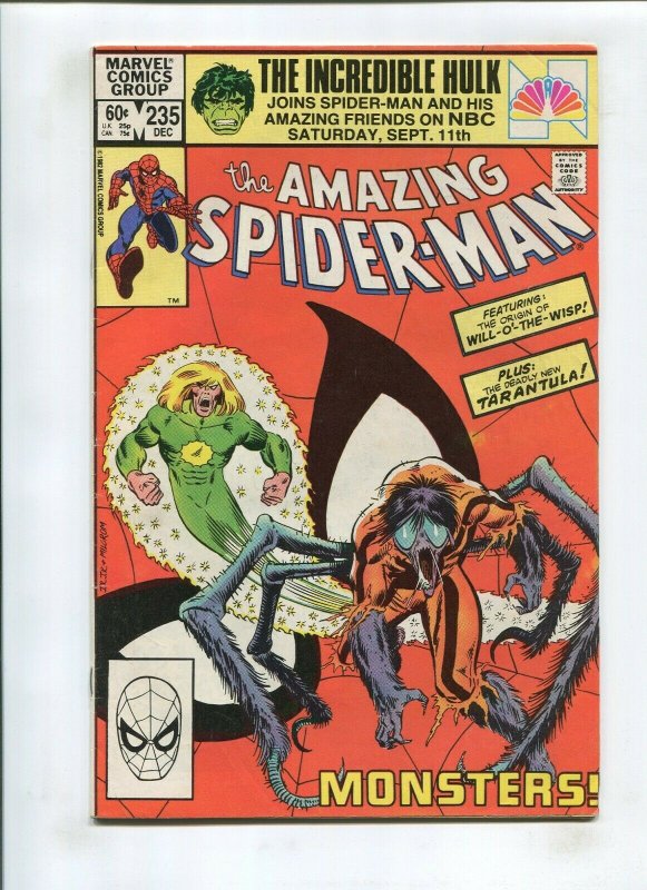AMAZING SPIDERMAN #235 (6.5) *FISHERMAN COLLECTION* MONSTERS 1982