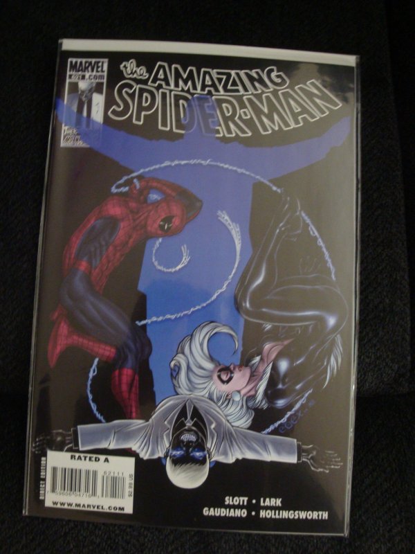 Amazing Spider-Man #621 Dan Slott Story Black Cat; Mister Negative Michael Lark