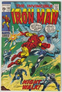 Iron Man #40 (Aug 1971, Marvel), FN condition (6.0)