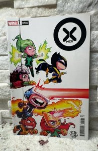 X-Men #1 Young Skottie Young Printer Defect Cover (2021)