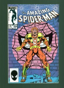 Amazing Spider-Man #264 - 1st. App. Red Nine. Joe Rubinstein Cover. (8.5) 1985