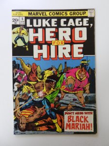 Hero for Hire #5 (1973) FN condition overspray