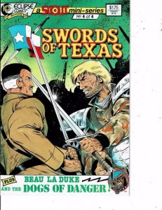 SWORDS OF TEXAS #4, VF/NM, Scout,  Eclipse 1987 1988 more Indies in store