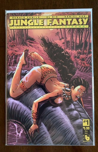 Jungle Fantasy Vixens #1 Wrap (Boundless) FN sexy