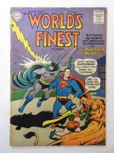 World's Finest Comics #87 (1957) VG- Condition 1/2 in spine split
