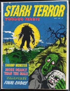 Stark Terror #3  (1971) This contents page includes clip art taken from stori...