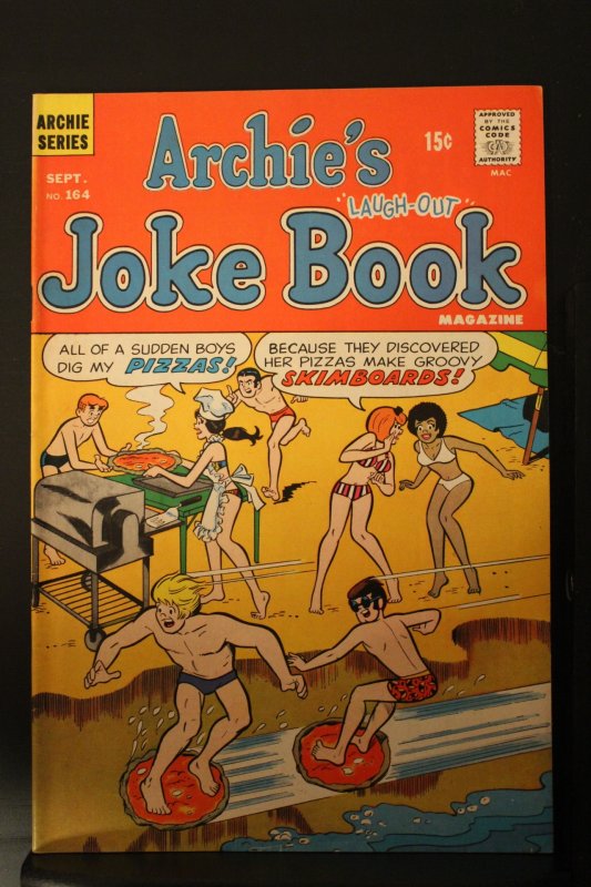 Archie's Joke Book Magazine #164 High-Grade NM- or better! Beach Barbque...