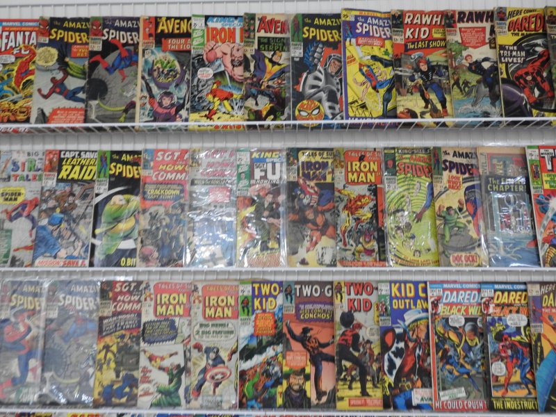 Huge Lot 140+ Silver/Bronze Comics W/Spidey, X-Men+ *Please See Description!!