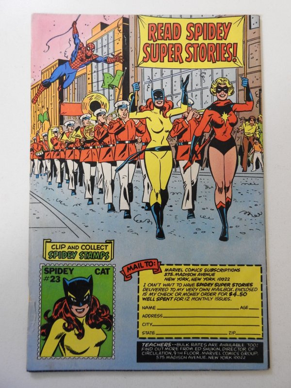 Spidey Super Stories #39 (1979) VG Condition