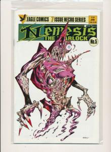 Eagle Comics 7 Issue Series-NEMESIS THE WARLOCK #1-#7  VERY FINE+ (PF733) 