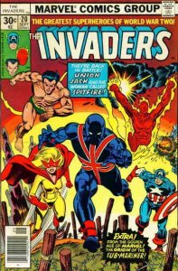 Invaders #20 VG ; Marvel | low grade comic World War Two Superheroes