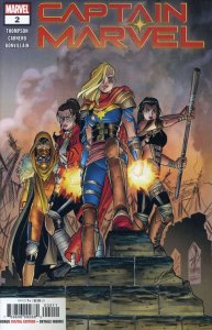 Captain Marvel (11th Series) #2 FN ; Marvel | 1st Print Kelly Thompson Amanda Co