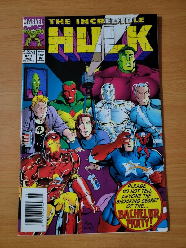 Incredible Hulk #417 Newsstand Edition ~ NEAR MINT NM ~ 1994 Marvel Comics 