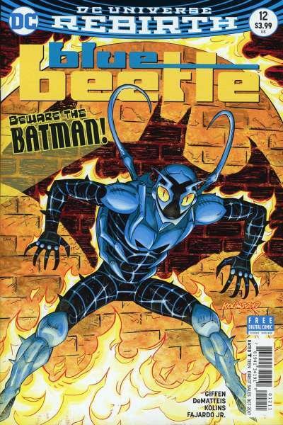 Blue Beetle (2016 series) #12, NM- (Stock photo)