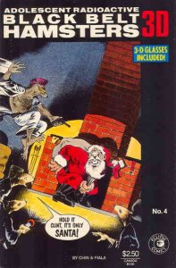 Adolescent Radioactive Black Belt Hamsters in 3-D #4 (with glasses) FN ; Eclipse