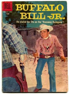 Buffalo Bill Jr #7 1958- Dick West Dell Western VG